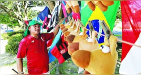 Segundo os relatos dos autônomos, a venda dos itens representa uma importante fonte de renda.