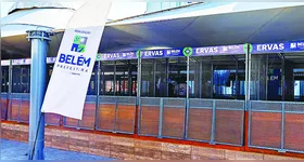 O setor das erveiras da feira foi entregue completamente revitalizado pela Prefeitura