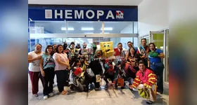 Ação do Hemopa no Dia Mundial do Doador de Sangue