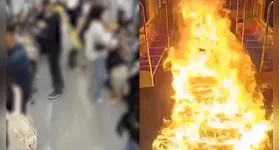 As cenas do incidente, captadas por câmeras de segurança e divulgadas apenas nesta terça-feira (24) pelo Ministério Público do Distrito Sul de Seul