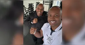 Na legenda, ele escreveu apenas uma palavra: "Força", o suficiente para mobilizar os torcedores azulinos nos comentários.