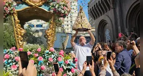 Neste domingo (6), a programação encerrou com uma procissão especial