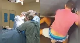 Cirurgia para reconstrução facial de mulher espancada em elevador ocorreu 'com sucesso', diz hospital
