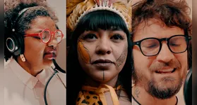 Ellen Oléria, Célia Xakriabá e Saulo Fernandes participam do e da música "O Cerrado descuidado".