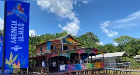 Agência Ilhas do Sebrae Pará, na Ilha do Combu
