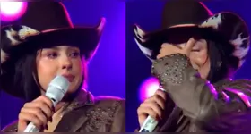 Visivelmente abalada, Ana Castela chorou no palco e fez um desabafo sincero sobre o momento difícil que vem enfrentando.