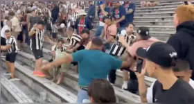 Botafogo x PSG: Vídeo registra confronto nas arquibancadas.