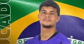 Bruno Samúdio está entre os convocados para a Seleção Brasileira Sub-15.