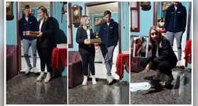 A suposta traição viralizou nas redes sociais após a esposa gravar um vídeo mostrando as conversas do marido com outra mulher.