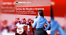 Imagem ilustrativa da notícia Curso de dicção e oratória em Belém está com últimas vagas