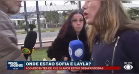 Repórter Grace Abdou afirmou ter registrado boletim de ocorrência contra o colega