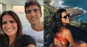 Apesar de não citar o nome da publicitária, ele usou imagens do vulcão em que ela se acidentou