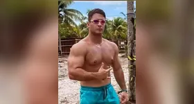 Igor Eduardo Pereira Cabral foi preso após ser flagrado dando mais de 60 socos na namorada dentro de um elevador em Natal.