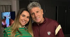 Treinador do Fluminense diz que 'quebra' se ficar mais um mês fora do país após presente de luxo da filha Carol.