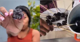 Versão regional do morango do amor é criação da influenciadora Anna Monteiro e chama atenção na internet.