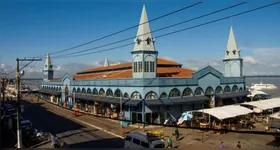 As obras do mercado Ver-o-Peso estão 90% concluídas.