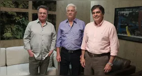 Mauro Bonna e Nelson Chaves visitam a RBA e conversam com Camilo Centeno, presidente do Grupo.