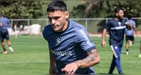Atacante Nico Ferreira, novo contratado do Remo