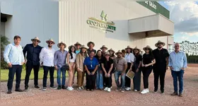 O grupo visitou a Coopernorte, onde conheceu de perto o modelo de negócios da cooperativa.