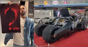 Jogador testa supercarro inspirado no herói da DC e chama ateção nas redes sociais