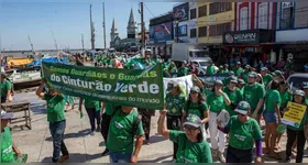 A 2ª Marcha dos Manguezais Amazônicos reúne comunidades em defesa dos ecossistemas costeiros e do clima.