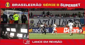 Lance que resultou no pênalti ao Remo que foi convertido em gol pelo atacante Pedro Rocha