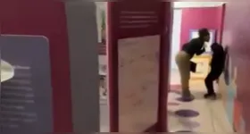 Uma cena de agressão a uma criança foi transmitida ao vivo pela TV Globo, gerando repercussão nas redes sociais e críticas à naturalização da violência.