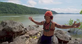 Cena do filme "Mundurukuyü", incluído na mostra "Ecofalante"
