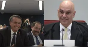 Durante depoimento no inquérito do golpe, ex-presidente fez brincadeira com o ministro do STF, que respondeu com bom humor