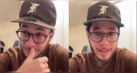 João Gustavo chorou em vídeo enquanto implorava pelo fim dos ataques à mãe