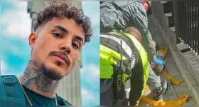 O funkeiro também ressaltou que, apesar do susto, está se sentindo bem e grato pela oportunidade de estar vivo após o acidente.