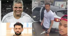 Entregador denuncia agressão verbal no trânsito por técnico do Santa Cruz e seu filho em Maceió; vídeo viraliza nas redes sociais.