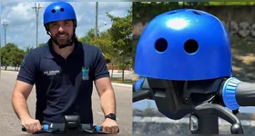 Novo serviço de patinetes por aplicativo chega em Belém. Anúncio foi feito pelo prefeito Igor Normando.