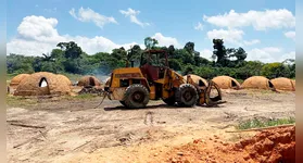 Ação flagrou a existência de 57 fornos, desses, 11 em pleno funcionamento e em atividade sem qualquer autorização do órgão ambiental competente