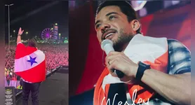 Wesley Safadão lotou o Parárraiá, com cerca de 150 mil pessoas, e declarou seu amor por Belém.