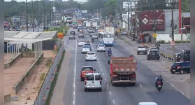 Confira como está o trânsito na saída de Belém para as férias julho.