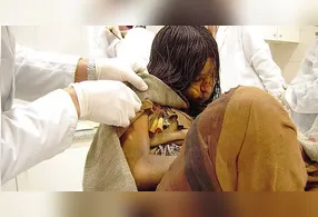 'A Donzela', uma das crianças de Llullaillaco, sacrificada durante um antigo ritual inca e encontrada bem preservada