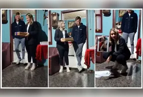 A suposta traição viralizou nas redes sociais após a esposa gravar um vídeo mostrando as conversas do marido com outra mulher.