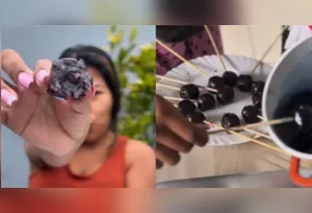 Versão regional do morango do amor é criação da influenciadora Anna Monteiro e chama atenção na internet.