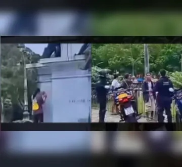Imagem ilustrativa da imagem Suspeitos de vandalismo são detidos na Praça da República