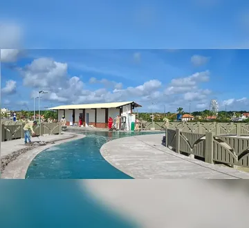 Imagem ilustrativa da imagem Passarela da Praia do Maçarico será inaugurada neste sábado (12)