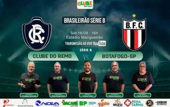 Imagem ilustrativa da notícia: Tem Jogo no DOL e na Clube: ouça Remo x Botafogo-SP