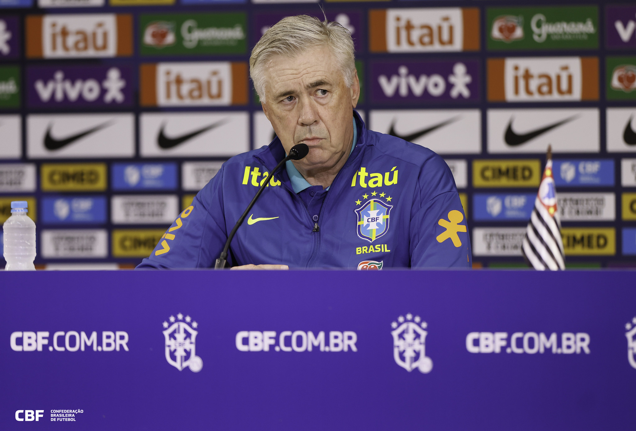 Depois de poupar Vinicius Júnior, o técnico Carlo Ancelotti decidiu liberar mais um jogador do Real Madrid da próxima convocação da seleção brasileira.