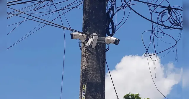 Imagem ilustrativa da notícia Facção criminosa monitorava moradores e polícia com câmeras