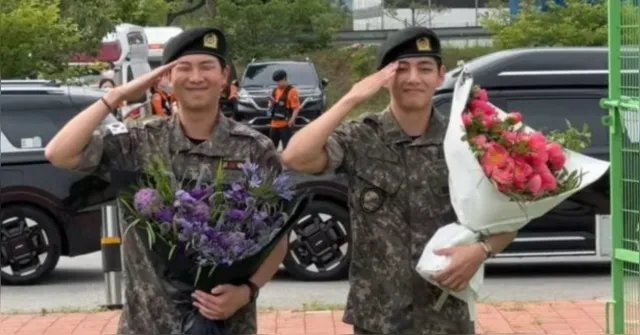 Imagem ilustrativa da notícia Astros do BTS são dispensados do serviço militar e já podem voltar aos palcos