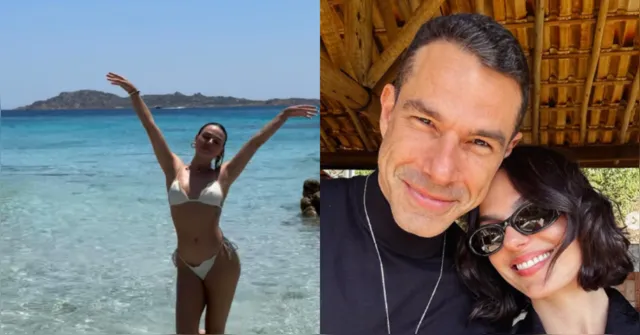 Imagem ilustrativa da notícia Em lua de mel, Isis Valverde posta fotos de biquíni na Itália