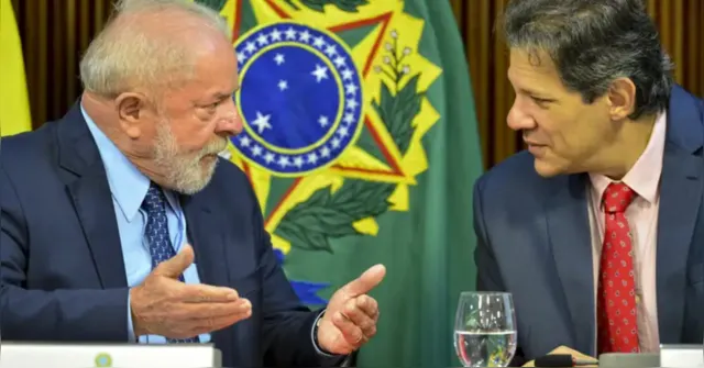 Imagem ilustrativa da notícia Lula defende o ministro Haddad e considera do IOF justo