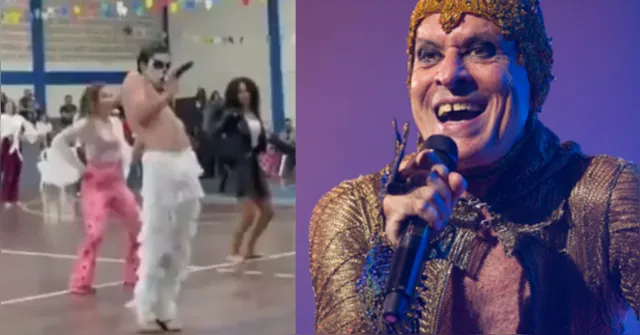 Imagem ilustrativa da notícia Ney Matogrosso se emociona com performance de adolescente
