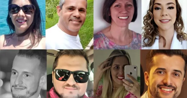 Imagem ilustrativa da notícia Tragédia em SC: 4 foram carbonizados e 4 morreram ao saltar do balão