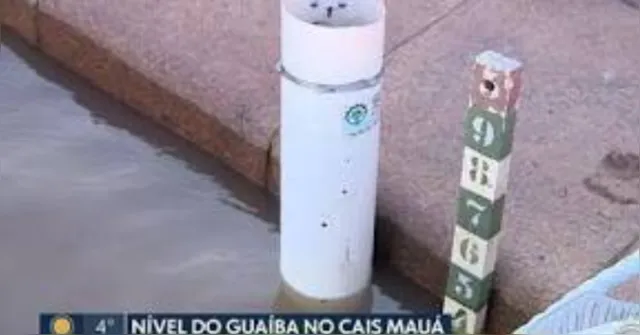 Imagem ilustrativa da notícia Rio Guaíba ultrapassa cota e segue em monitoramento no RS